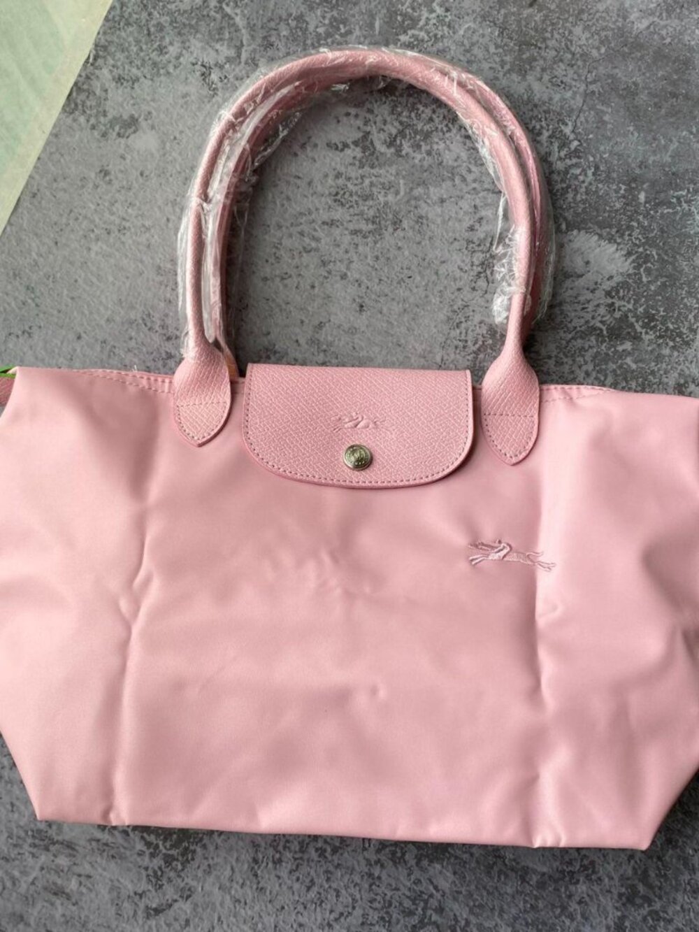 Women's Longchamp Pink Tote Bag M